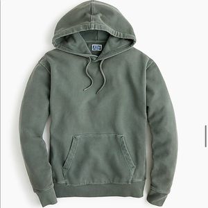 J Crew Men’s Garment-dyed French Terry Hoodie